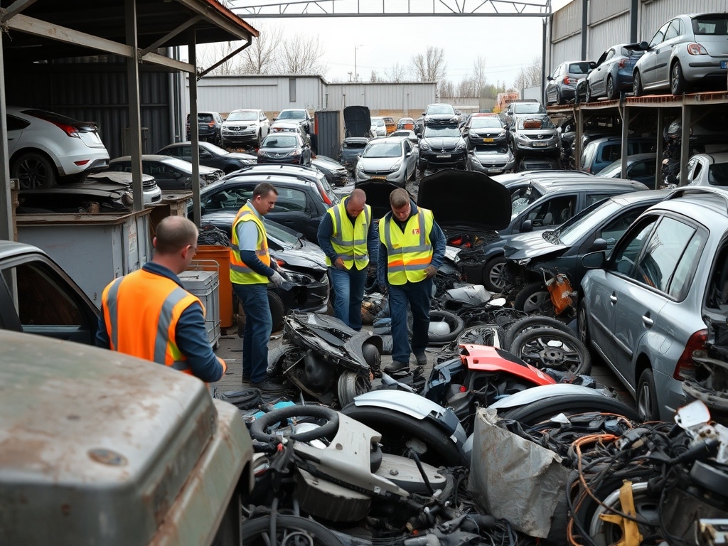 Privat verschrotten oder an Schrotthändler verkaufen? – Die Autoverwertung Brühl spart Zeit
